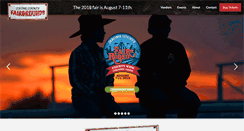 Desktop Screenshot of jeromecountyfair.com